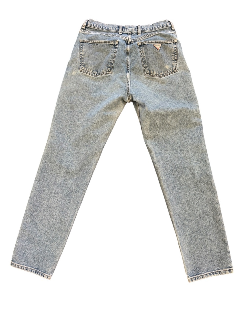 VTG Guess Jeans Mens 31 Light Wash Denim 050 Narrow Leg 90s Denim Classic Fit